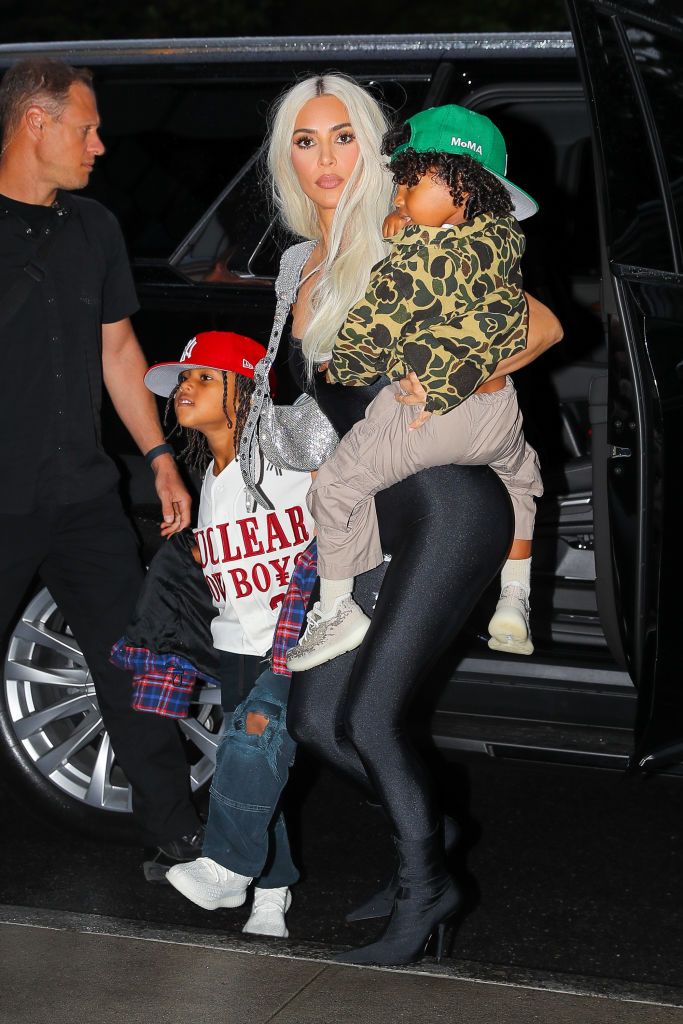 Kim Kardashian Claims The Chaos of Caring For Kids Has Made Her Cry Herself To Sleep Some Nights