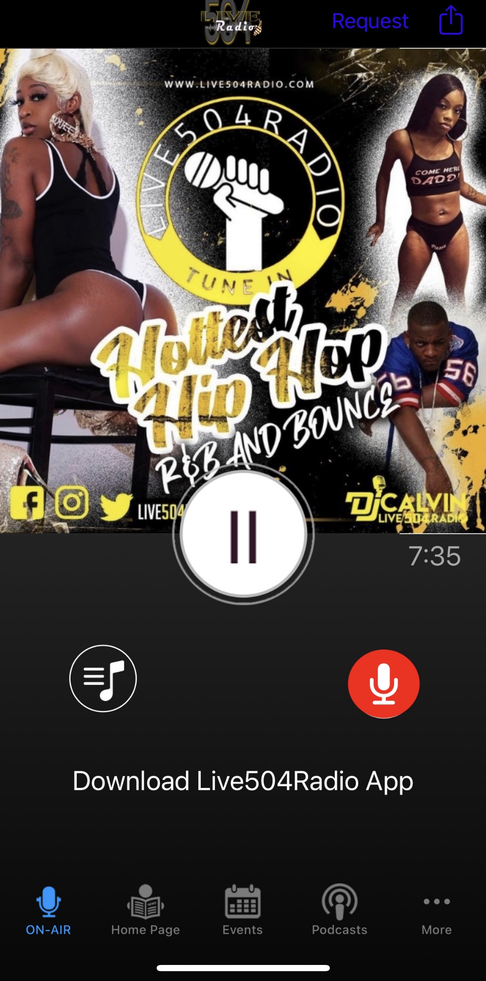 Shout out time on station