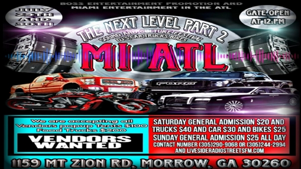 MI ATL SOUND AND CULTURE FESTIVAL JULY 29TH AND 30TH