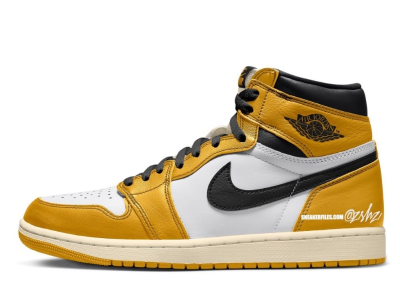 Air Jordan 1 High OG "Yellow Ochre" Rumored New Details Revealed