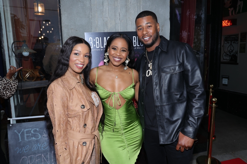 Danielle Moné Truitt Celebrates Opening Night Of '3: Black Girl Blues', J. Alphonse Nicholson, Elise