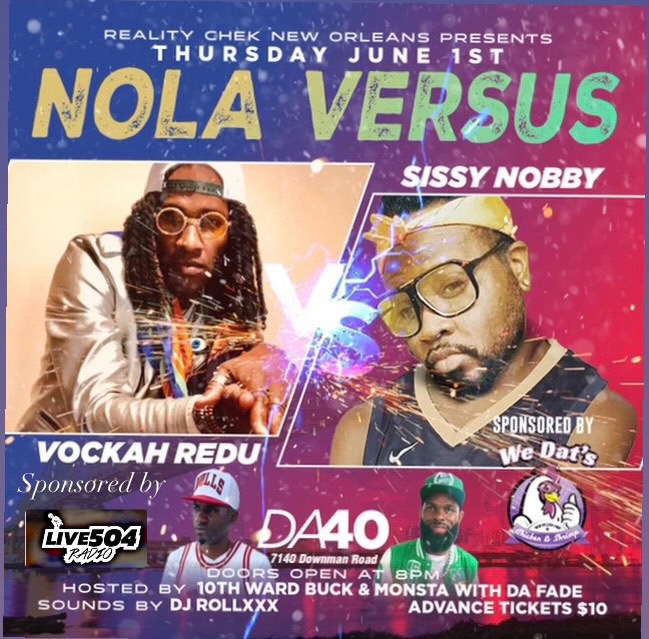 NOLA VERSUS June 1st