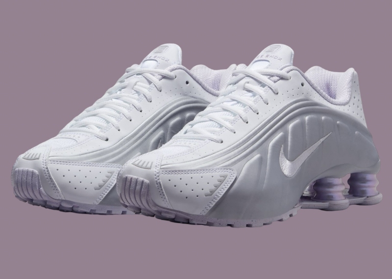 Nike Shox R4 WMNS "White/Metallic Platinum" Release Details