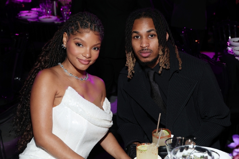 Halle Bailey & DDG Get Matching Tattoos To Celebrate 1st Mother's Day As Parents