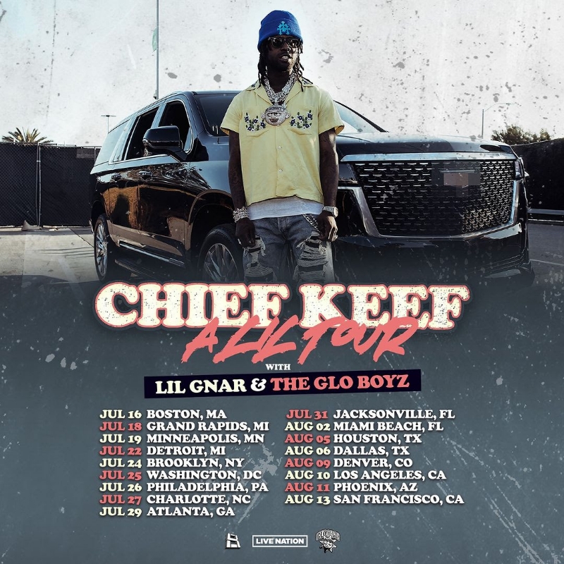 Chief Keef Tour 2024: Tickets, Dates & More
