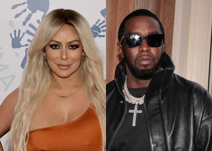 Aubrey O'Day Reacts To Shocking 2016 Video Of Diddy Kicking & Dragging Cassie: 'The Picture Is Getti