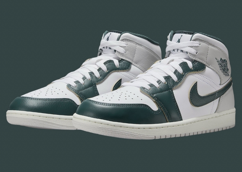 Air Jordan 1 Mid "Oxidized Green" Release Details Revealed