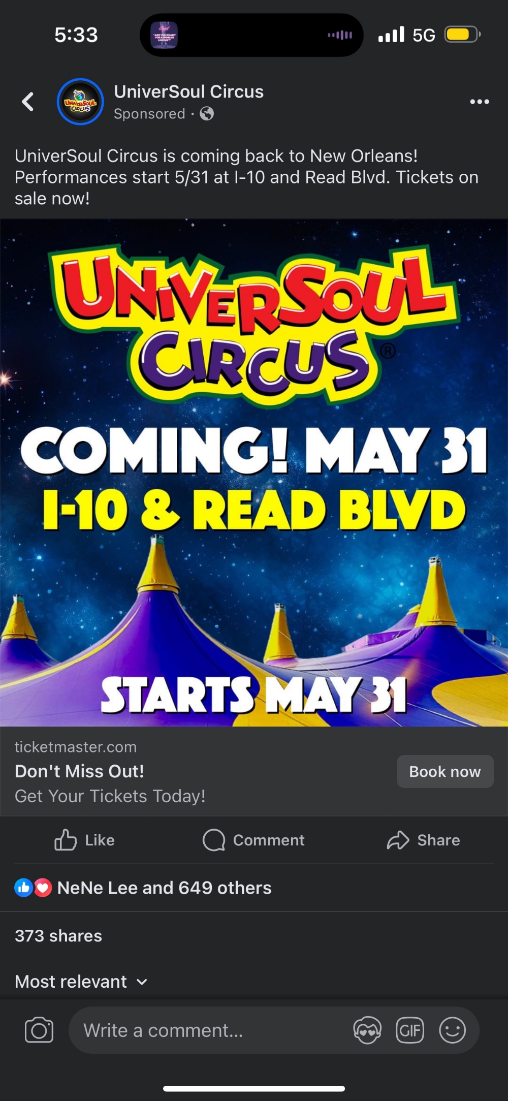 UniverSoul Circus Come To New Orleans