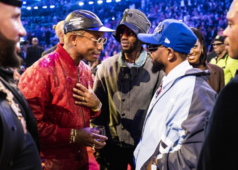 Kendrick Lamar & Pharrell Link In The Studio In Resurfaced Clip, Fans Relate It To Drake Beef