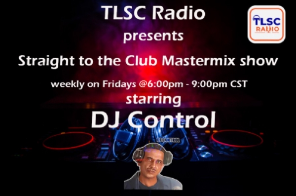Tune into the DJ Control Straight to the Club Master Mix show every Friday starting at 6:00pm CST