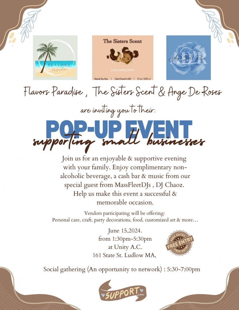 Pop up Event - Small business Support