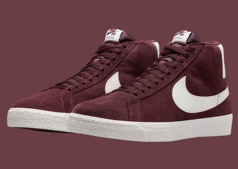 Nike SB Blazer Mid "Burgundy Crush" Officially Revealed
