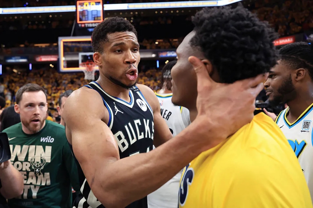 Giannis Antetokounmpo Calls Tyrese Haliburton's Dad's Actions "Totally Unacceptable" Amid Heated Pos