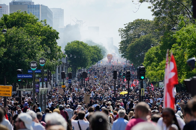 #MayDay: May Day Protests Crop Up In Affront To President Donald Trump's Policies