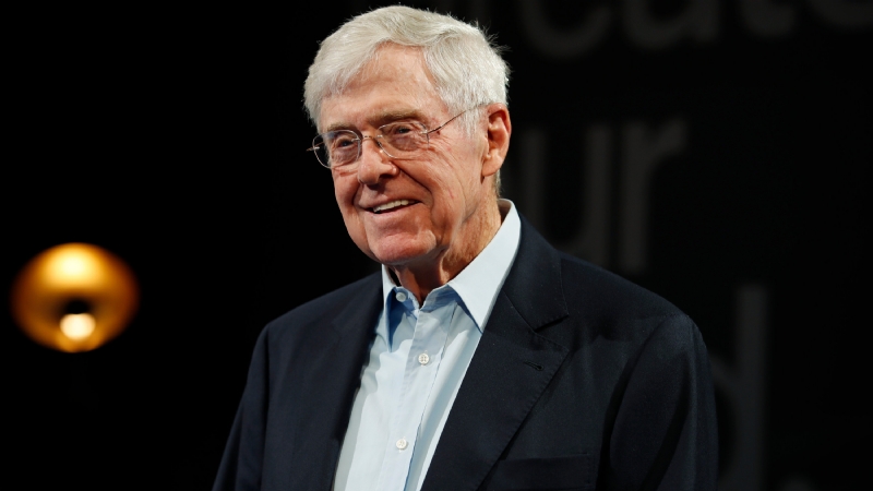 Charles Koch Says Many in the Country Are 'Abandoning' Its Principles