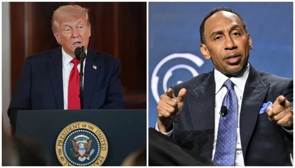 Trump Endorses A Stephen A. Smith For President & Appears To Confuse Harvard With "Riots In Harlem,"