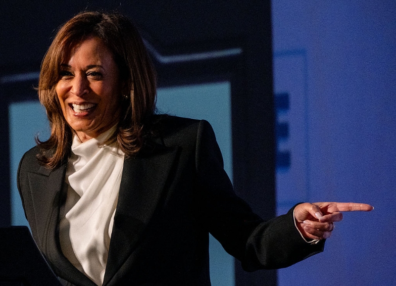 Kamala Harris Blisters Trump In 1st Speech Since January