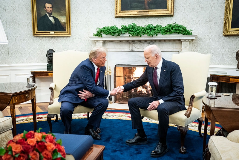 Convicted Trump Attempts To Push Tariff Woes On "Biden's Stock Market"