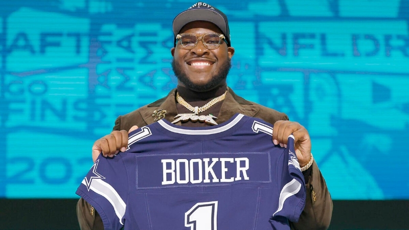 Why Cowboys first-round pick Tyler Booker quickly signed rookie contract before start of minicamp