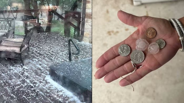KSAT Connect users share photos, videos of hail in San Antonio's surrounding areas