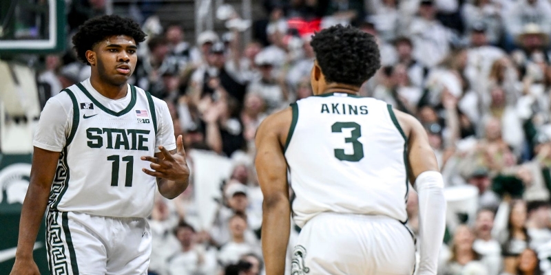 Spartans star Jase Richardson invited, Jaden Akins not invited to NBA Combine