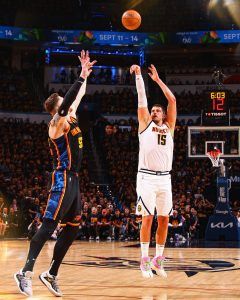 SOURCE SPORTS: Jokić Dominates with Historic Performance, Nuggets Steal Game 1 in Oklahoma City
