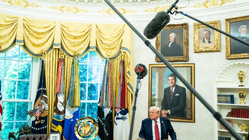Trump Says U.S. Won't Drop Tariffs Ahead of China Talks