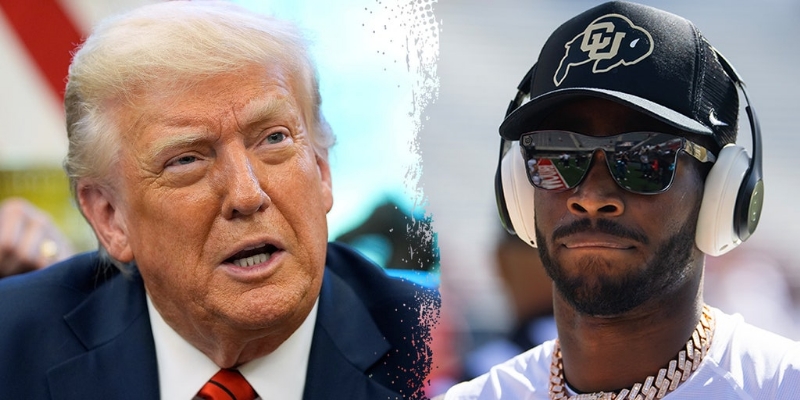 Trump details his involvement in Shedeur Sanders' closely-watched fall in NFL Draft