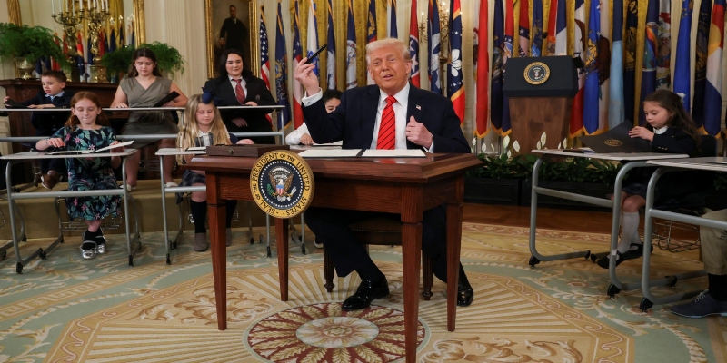 Do your kids know who Trump is? Do you talk about politics at home? Tell us.