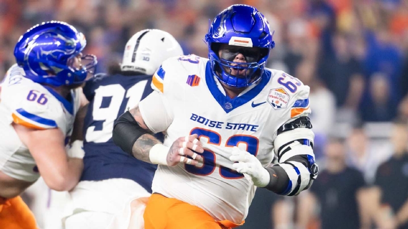 Finally healthy, Boise State's starting center a 2026 NFL Draft prospect