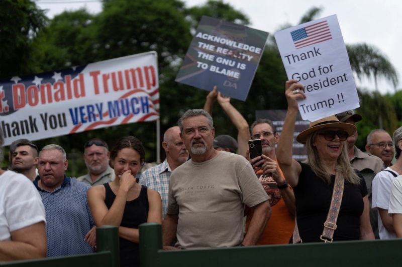 First white South Africans to arrive in America despite Trump's refugee freeze