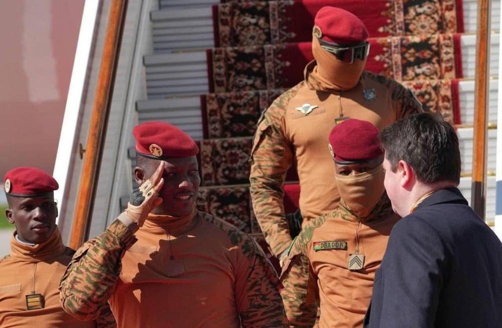 Ibrahim Traoré's visit to Moscow.
