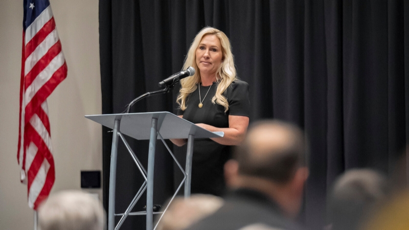 Marjorie Taylor Greene Defiantly Rules Out a Senate Run in Georgia