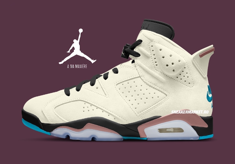 First Look At The A Ma Maniere x Air Jordan 6 "Sail"