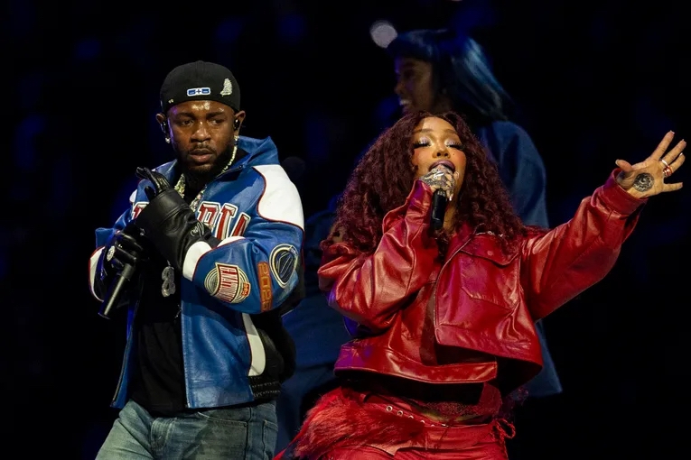 Kendrick Lamar Surprises Fans At SZA's Not Beauty Pop-Up