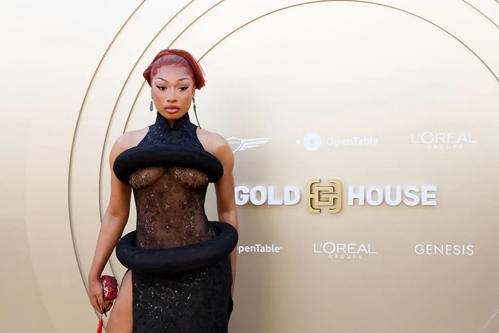 Red Carpet Gallery: Megan Thee Stallion Serves BAWDY In Quinne Li At The 2025 Gold Gala, See What Ot