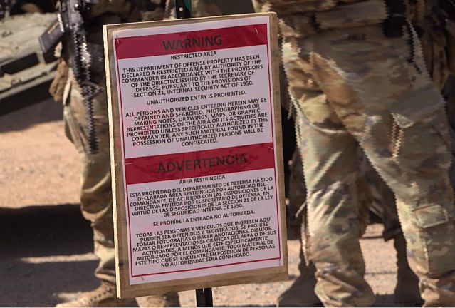 BREAKING: 87 charged with illegal entry into new Texas military buffer zone