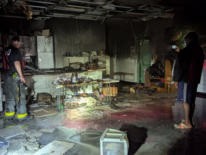 IMPD: Overnight fire at Broad Ripple Park being investigated as arson