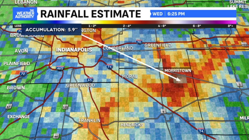 Warmest since September with more storm chances in central Indiana