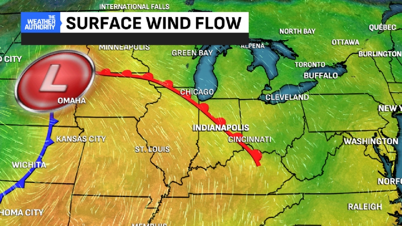 Hot day ahead brings storm threat tonight