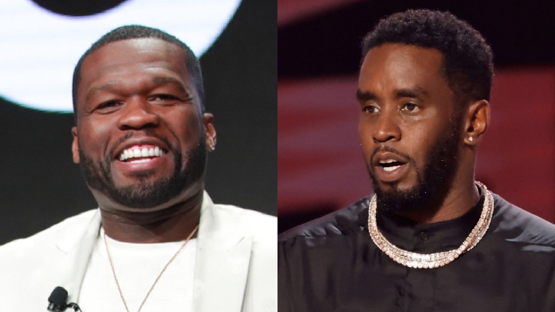 50 Cent Mocks Diddy Over His Alleged Penis Size