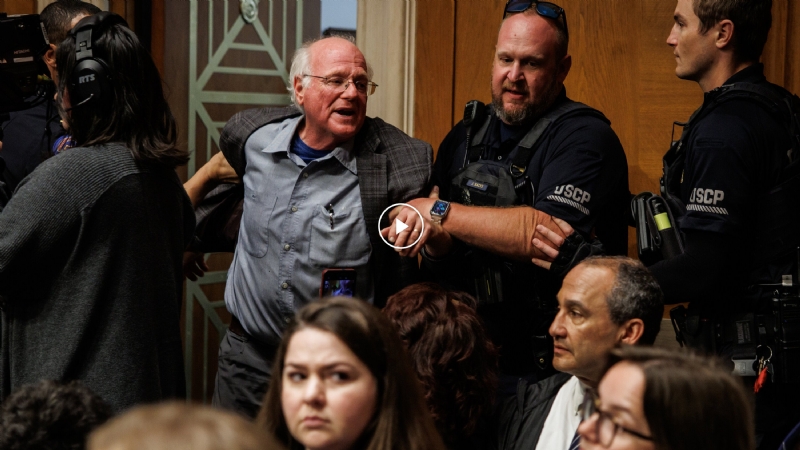 Video: Ben and Jerry's Founder Arrested at Kennedy's Senate Hearing