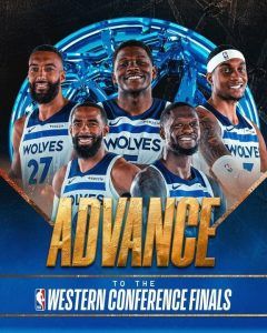 SOURCE SPORTS: Wolves Send Draymond, Jimmy and Warriors to Cancun in Gentlemen's Sweep