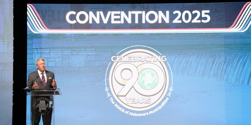 Alabama League of Municipalities elects new president, vice president during 90th convention