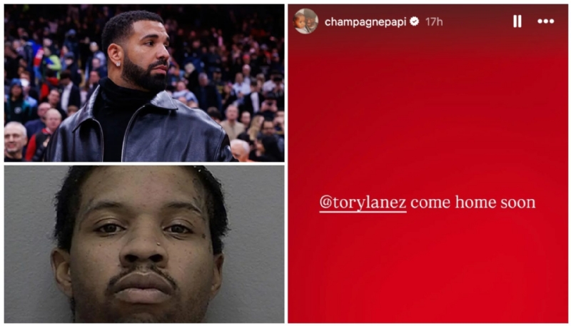 Certified Loser Boy: Drake The Latest To Die On The Tory Lanez Hill, Shares Link To Petition Calling