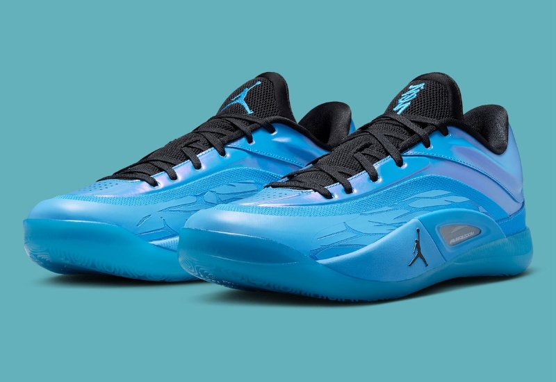This Jordan Zion 4 "Iridescence" Colorway Pops With Energy