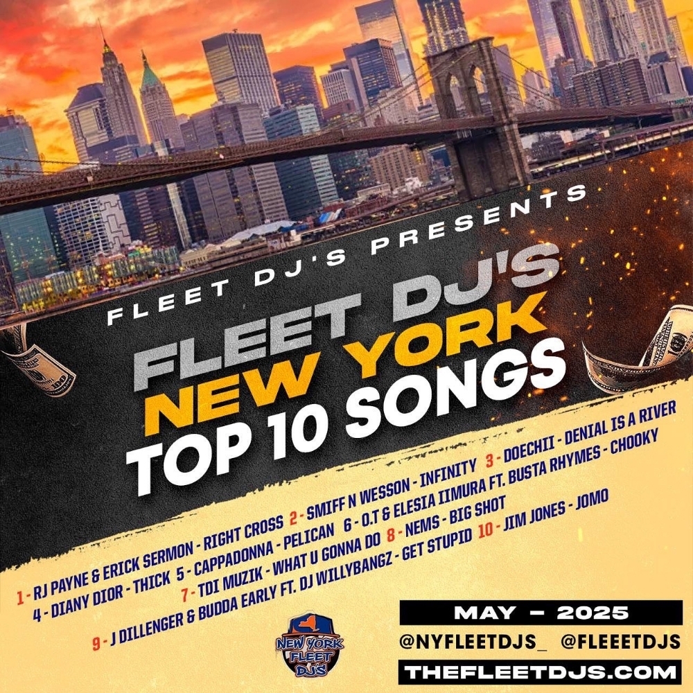 NY Fleet Top 10 - May 2025