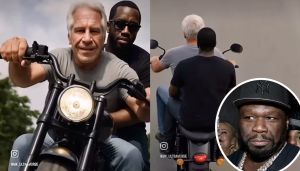 50 Cent Escalates Social Media Jabs at Diddy With AI-Generated Epstein Video