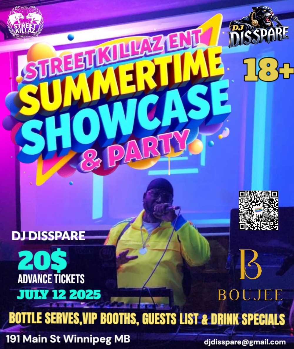 DJ DISSPARE & GUEST ARTIST & DJS FROM TORONTO,VANCOUVER & MORE