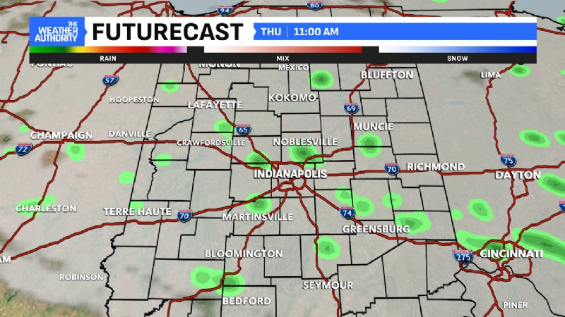 Pesky showers remain today; weekend forecast improves